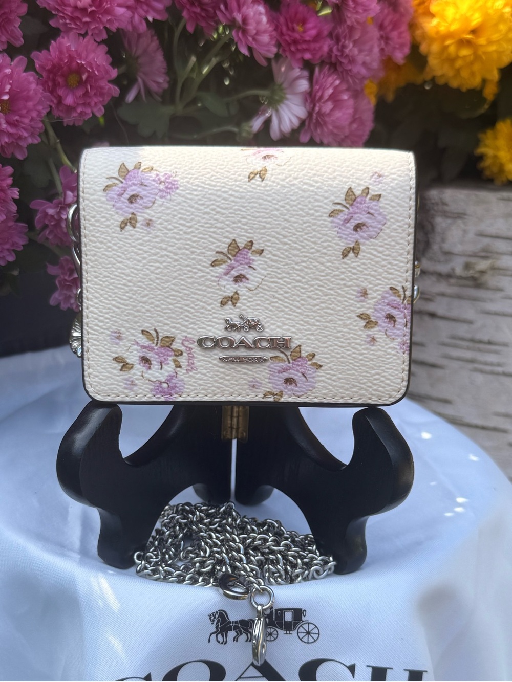 Coach Mini Wallet On Chain CAL70